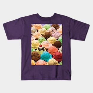 Ice cream flavors Kids T-Shirt